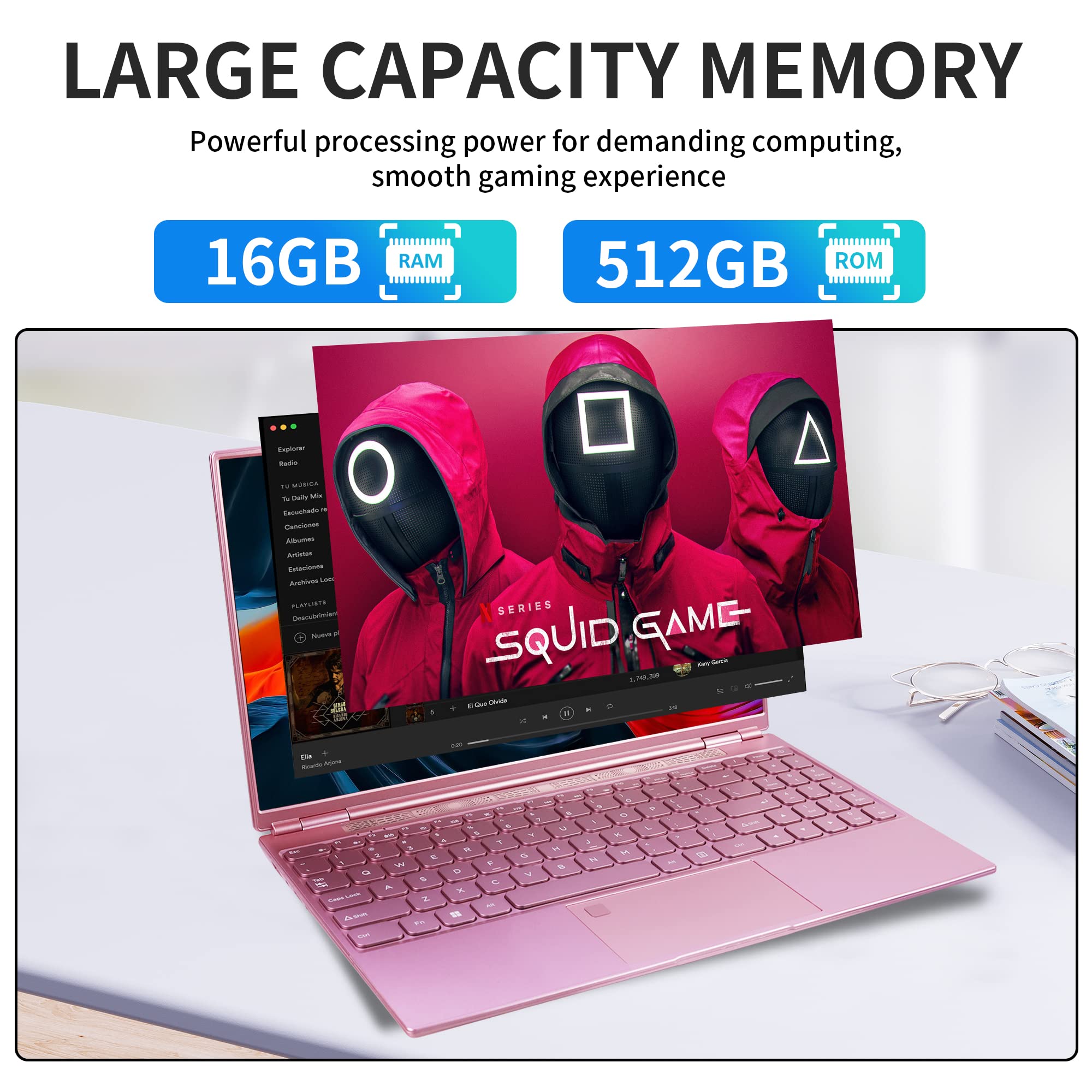 Amazon.com: ZWYING Laptop [Win 11 & MS Office 2019] 15.6'' FHD IPS
